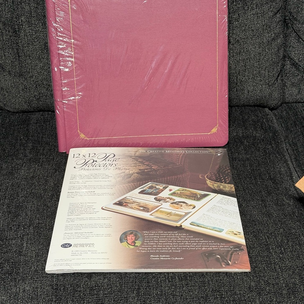 Creative Memories Bundle w Pink 12x12 Photo Album